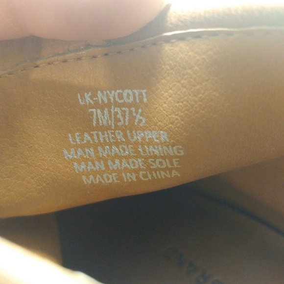 Lucky Brand Brown Leather Nycott Ankle Boots Size 7m - Picture 9 of 9